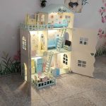 خانه باربی چوبی دربدار